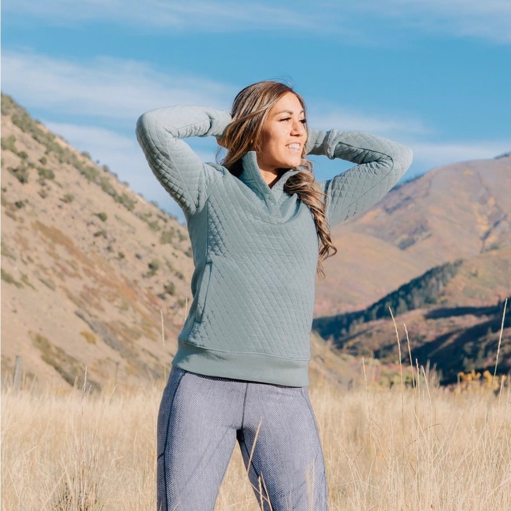 Kiava quilted pullover
